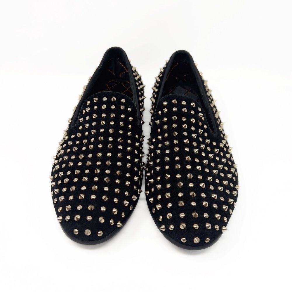 SOLD! Steve Madden Dreemz Spiked Studded Slip on Slipper Loafers - Picture 7 of 11